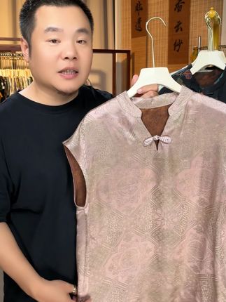 这个夏天你必须拥有一件不仅贵气感十足还舒适的衣服#源头工厂#无限回购的宝藏单品#香云纱#面料舒适透气#旅行穿搭