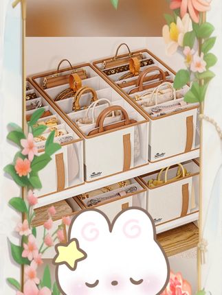 #唯兮包包收纳神器 #衣柜包包整理盒 #分格防尘包架 #省空间置物架 #包包保护收纳盒 【唯兮】包包收纳神器衣柜包包分格整理盒省空间防尘保护放包置物架