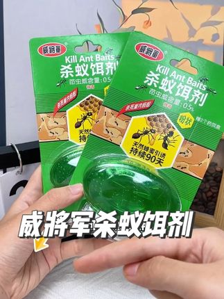 家里没有蚂蚁 干干净净#分享 #杀蚁饵剂 #蚂蚁 #威将军