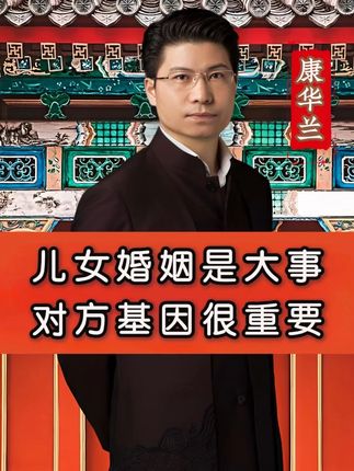 儿女婚姻是大事,对方的基因很重要#康华兰 #传统文化 #国学智慧 #婚姻大事
