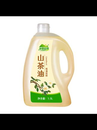 冷榨一级山茶籽油 空腹喝凉拌炖汤蒸炒山茶油 植物食用油1.5L#山茶籽油 #植物食用油 #冷榨油 #厨房好物 #健康食用油