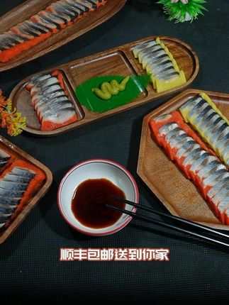 仁心渔.家庭版 新鲜的西鳞鱼籽,不腥的海鲜刺身美食独立包装1 #寿司#刺身#日料#西鳞鱼籽#美食