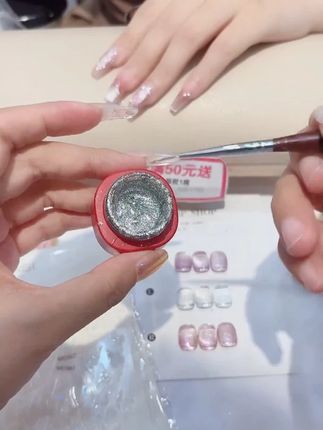 这是不是你在找的繁星高密铂金胶 #美甲 #kasi #铂金胶 #铂金胶美甲 #好物推荐