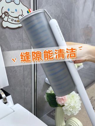 马桶卫生对女生可太重要了,有了它省心不少#马桶刷 #一次性马桶刷 #清洁神器