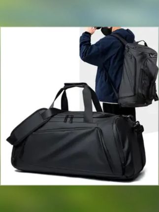 旅行包男士背包放衣服大容量行李包男款健身包防水运动双肩手提包#旅行包 #双肩手提包 #行李包