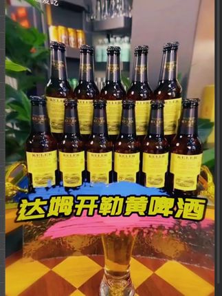 DAMM/达姆开勒西班牙原装进口大麦麦芽高度拉格黄啤酒250ml*12