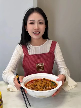 江油肥肠,下饭拌面。配上白米饭,能吃好几碗#江油肥肠 #肥肠 #红烧肥肠