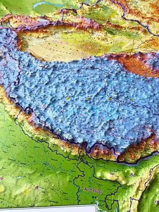 北斗【中小学必备】中国地形图世界地形图3D凹凸立体精雕版#中小学地形图 #3D立体地图 #中国地形图 #世界地形图 #北斗地图