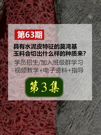 第63期第3集:全面分析这块莫湾基玉料切开以后的情况? #翡翠知识 #玉石知识 #翡翠原石 #玉石魅力 #翡翠鉴定