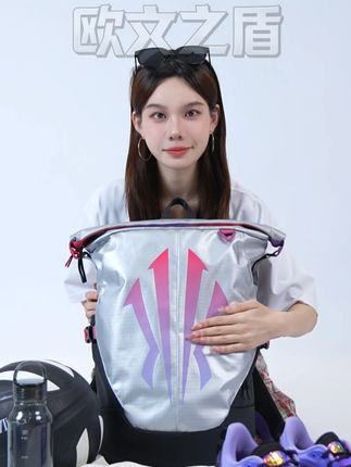 【欧文之盾】这容量我不多说,肉眼可见! #安踏 #双肩包 #欧文之盾 #大容量