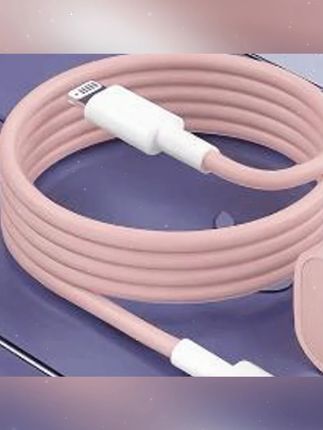 适用苹果充电器兼容35W粉色充电线充电器适用苹果闪充快充充电线        #充电线  #苹果充电器  #苹果充电器推荐 #快充数据线 #数据线