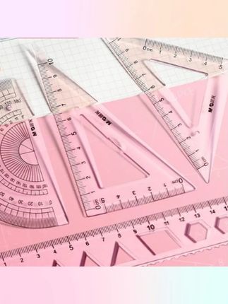 郝邵文推荐     软尺子小学生软尺20cm套尺四件套15cm透明软直尺三角尺量角器        #软尺 #学生软尺 #透明软尺 #直尺 #三角尺
