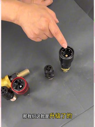 挂车自封阀主挂连接快插大气量强钢加厚通透铜芯升级版方便不生锈