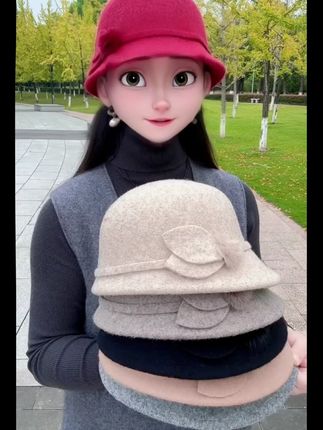 秋冬季中老年妈妈羊毛马术帽礼帽加厚老人奶奶保暖盆帽老太太帽24#秋冬季中老年妈妈羊毛马术帽 #礼帽加厚老人奶奶 #保暖盆帽老太太帽#帽子 #好物推荐