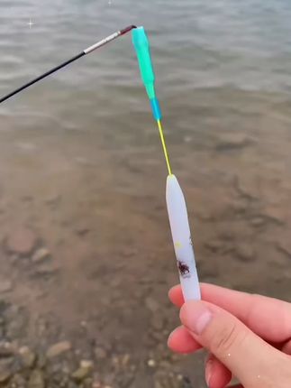 成夕闷竿夜钓竿稍发光咬钩变色爆闪电子竿稍灯闷竿双色闷竿上浮漂#夜钓竿稍灯 #成夕灯 #咬钩变色 #闷竿夜钓 #发光灯