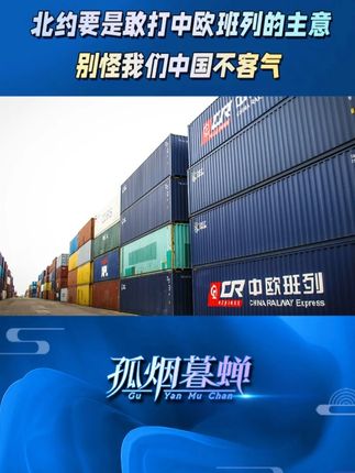 北约和俄军干仗咱管不着,但敢打中欧班列的主意,别怪中国不客气#硬核深度计划 #零基础看懂全球