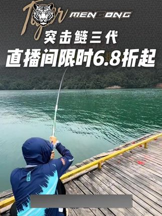 突击鲢三代,直播间限时活动中!#突击鲢3代 #猛攻突击鲢 #钓鲢鳙就用突击鲢 #猛攻渔具
