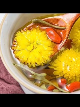 菊花枸杞茶 菊花决明子茶 15包75克 无碎渣三角茶包 #茶 #茶推荐 #茶叶 #郝劭文 #郝劭文推荐