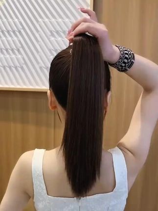 高弹力头绳耐用橡皮筋女复古简约无接缝发绳时尚高马尾发圈扎头饰 #超便宜超划算 #发圈头绳 #头绳 #发绳 #发型就这么简单