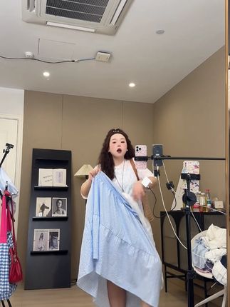 新款法式时尚甜美套装不规则短袖罩衫加收腰显瘦裙子 #连衣裙 #夏季新款 #显瘦穿搭 #裙子👗 #法式