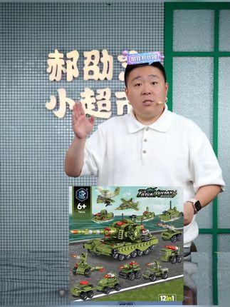 郝劭文推荐 拼装坦克军团拼装积木12合1益智拼插玩具拼插拼图孩子礼物小积木#拼装坦克积木 #拼装坦克玩具 #拼装积木小能手 #孩子礼物推荐 #益智拼插玩具