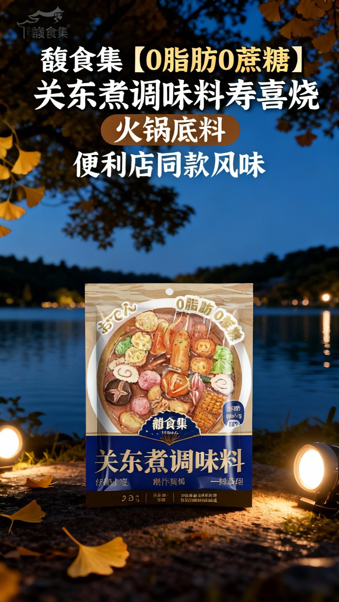 馥食集【0脂肪0蔗糖】关东煮调味料寿喜烧火锅底料便利店同款风味 3672859174104072649#0脂调味好物 #蔗糖零添加品 #关东煮风味料 #寿喜烧底料香 #便利店同款味