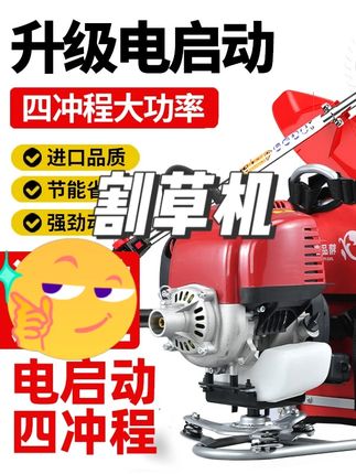 雷姆赫电启动汽油割草机背负式四冲程割草机开荒除草打草割草神器 #割草机小型 #割草机保养 #割草机打草头 #割草机改装 #割草机厂家