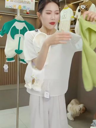 新款宝宝婴幼儿薄款可爱刺绣小熊韩版洋气开衫外套儿童婴儿针织 #儿童外套 #面料柔软舒适  #萌娃穿搭  #高品质童装  #母婴好物