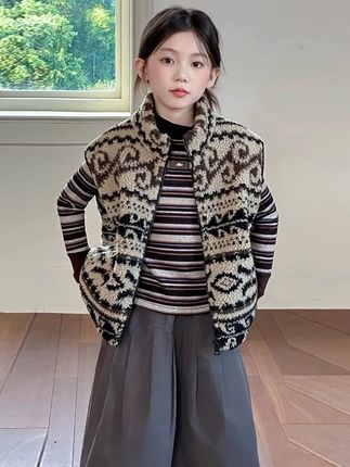 #穿出自己的风格#女童冬季马甲 #新款上新 #穿的美美哒 #穿搭分享