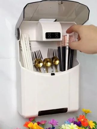 #筷子筒 #厨房好物 #壁挂筷子筒 #免打孔