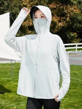 冰皮防晒衣女2025夏季新款户外防晒服冰感外套