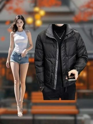 真维斯Jeanswest男士轻薄羽绒服秋冬季新款时尚休闲夹克 #潮流穿搭 #男士外套 #反季羽绒服 #品质男装 #男士羽绒服