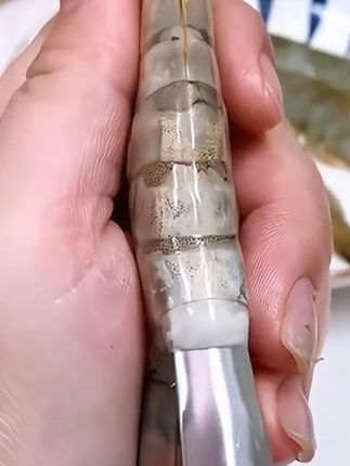 【不锈钢挖虾去核器】去虾线虾胃虾脑神器取肉龙眼去核器挖肉器剥壳