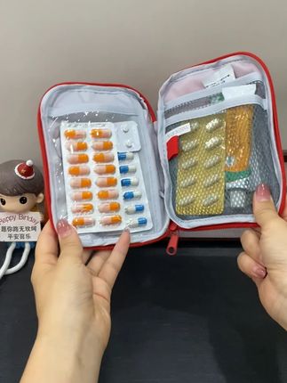 随身医疗包药品大容量手工透气专业耐磨便携携带外出方便医药轻巧