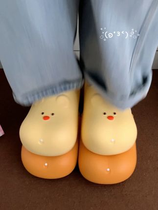 "脸皮嘛” 防水滴 脚感嘛 duangduang滴 #棉鞋 #厨师鞋 #鞋子分享 #保暖又好看 #秋冬鞋子