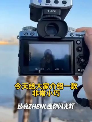 臻亮ZHENL迷你闪光灯佳能尼康索尼富士松下臻亮闪光灯 #闪光灯 #佳能