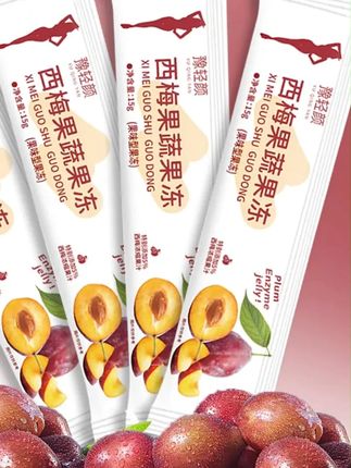 豫轻颜西梅果蔬果冻 #西梅果冻 #零食推荐 #吃货必备 #木森大舞台 #木森