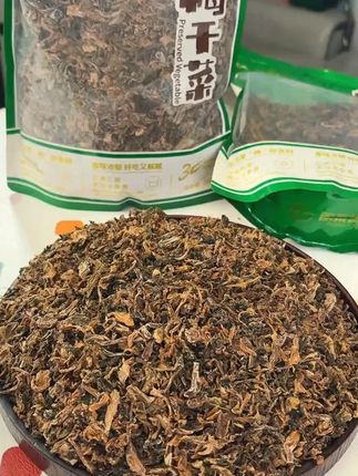 国泰这个慢晒#梅干菜  真的太好吃了,干净无沙价格也实惠,用它做#梅菜扣肉 #梅菜锅盔  #梅菜包子  都很好#优质农产品