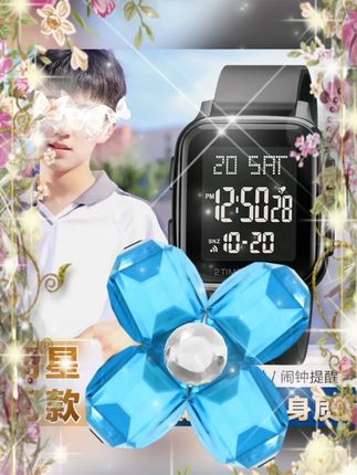 #学生电子表 #2025新款手表 #防水手表 #方块手表 #青少年手表 青少年多功能防水电子手表男款女款适合初高中学生2025新款方块