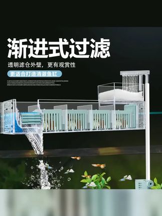 Jeneca 金利佳鱼缸过滤器净水循环三合一水泵滴流盒增氧过滤制氧 #水族用品 #滴流盒过滤 #水族 #养鱼日记 #鱼缸过滤