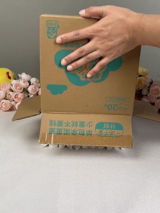 【6层臻厚】牛乳系列聪妈云柔巾加厚便携装超柔保湿纸云柔巾婴幼儿#云柔巾 #婴幼儿用品 #超柔保湿 #聪妈 #便携装