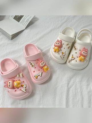 沙滩鞋洞洞鞋儿童2025新款夏季厚底防滑软底包头外穿#洞洞鞋 #儿童洞洞鞋 #夏季洞洞鞋 #防滑洞洞鞋 #外穿洞洞鞋