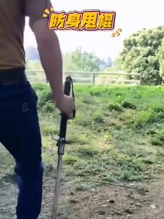 甩棍防身合法武器甩棒三节棍防身棍伸缩车载武器用品多功能应急棍#甩棍防身合法 #甩棍防身合法武器 #甩棍 #罗永浩推荐