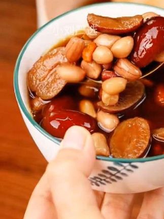 五红汤原材料月子五红养生粥五红豆浆气血养生煮粥五红汤五种材料 #养胃#  喝出好气色  #五红汤#  补气养血  #省饭课代表