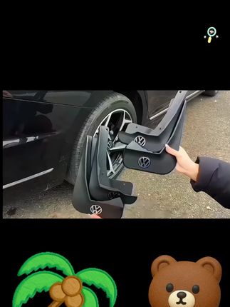 大众车挡泥板 给爱车装上挡泥板,可以减少洗车次数,阻挡飞溅的泥土和砂石,保护我们的车漆和底盘 #大众 #汽车用品 #挡泥板 #汽车好物推荐