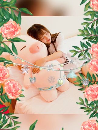 #沙滩猪玩偶 #毛绒玩具 #猪猪抱枕 #搞怪公仔 #女生礼物 可爱软体沙滩猪玩偶毛绒玩具公仔搞怪猪猪抱枕送女生闺蜜生日礼物