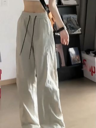 #休闲裤 #宽松休闲裤 #夏季休闲裤 #薄款休闲裤 #冰丝休闲裤