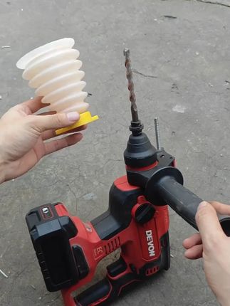 电锤防尘罩防尘器冲击钻家用电钻防尘接灰碗挡灰配件电锤配件工具 #防尘罩 #电锤防尘罩 #电锤防尘器 #装修防尘罩 #防尘罩推荐
