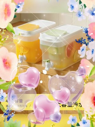#冷水壶 #带龙头水壶 #水果茶壶 #家用水壶 #大容量水桶 造物小生冰箱冷水壶带龙头水果茶冰水凉水壶家用大容量饮料桶