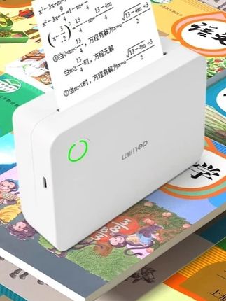 得力错题打印机不干胶热敏纸无墨家用小型便携式小初高通用#得力GE288打印机 #学生错题打印机 #小型便携打印机 #无线打印机 #无墨打印机